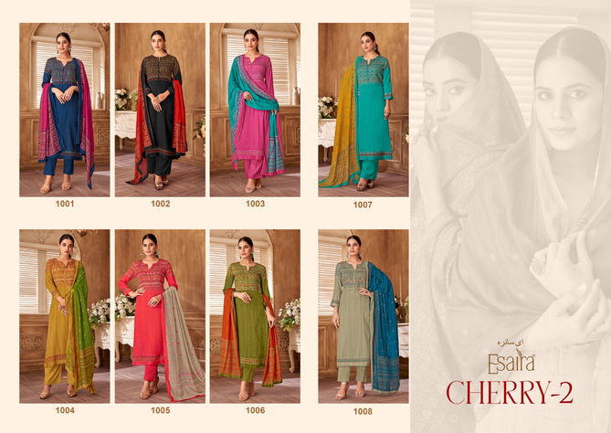 Cherry 2 By Esaira Cotton Stain Designer Salwar Kameez Wholesale Shop In Surat